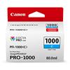 Serbatoio-Cartuccia PFI-1000 C da 80ml per Canon iPF pro-1000