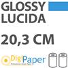 DigiPaper Elegance Ultra-Glossy 250g 20,3cm x 65mt confezione da 2 rotoli