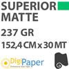 Carte DigiPaper Superior Matte 237gr 152,4 cm x 30mt