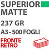 Carta DigiPaper Superior Matte 237gr Fronte/Retro A3 500Fg