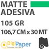 Carta DigiPaper Superior Matte Adesiva 105gr 106,7 cm x 30mt