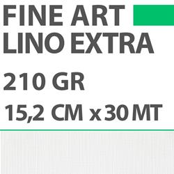 Carta DigiPaper FineART Lino Extra 210g Matte NWhite 15,2 cm x 30mt