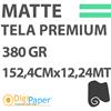 DigiPaper Tela Premium Matte Canvas 380g 152,4cm x 12,24mt