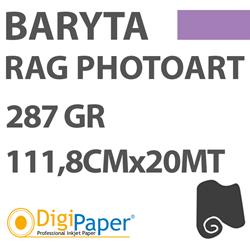 CartaDigiPaper Rag PhotoArt Baryta 287gr 111,8 cm x 20mt An76