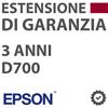 Estensione di Garanzia a 3 anni OnSite per Epson SureLab D700