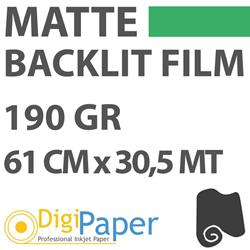  DigiPaper Backlit Film Matte 190gr 61cm x 30,5mt An76 Limited Edition