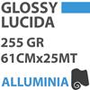 Carta DigiPaper Alluminia Glossy Photo Paper 255gr 61 cm x 25mt