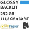 DigiPaper Premium Front-Backlit High Glossy 292gr 111,8 cm x 30mt An76