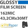 DigiPaper Film Screen Glossy 162mic 43,2 cm x 30mt An76