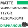 DigiPaper Velina trasparente Diaphanous 112gr 43,2 cm x 50mt An76