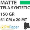 DigiPaper Tela Syntetic CANVAS 150gr 61 cm x 20mt