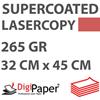 DigiPaper Carta LaserCopy SuperCoated 32 x 45 cm 265gr 250Fg/sh NW F/R
