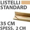 Listello in legno per Telai Standard 35cm spess. 2cm