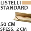 Listello in legno per Telai Standard 50cm spess. 2cm