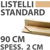 Listello in legno per Telai Standard 90cm spess. 2cm