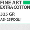 Carta DigiPaper Fine Art Extra Cotton Textured 325gr A3 25Fg