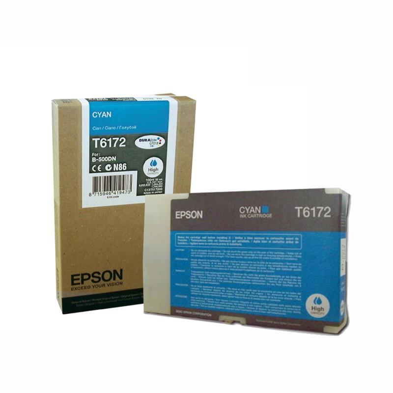 Cartuccia a pigmenti ciano EPSON DURABrite Ultra, ad alta capacità per Epson B-500DN