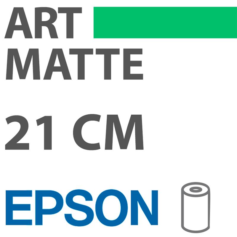 Carta Epson ArtMatte 21cm x 65mt 1 rotolo 