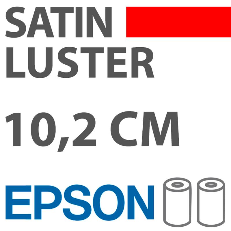 Carta Fotografica Epson Luster 10,2 cm x 65 mt conf. da 2 rotoli 
