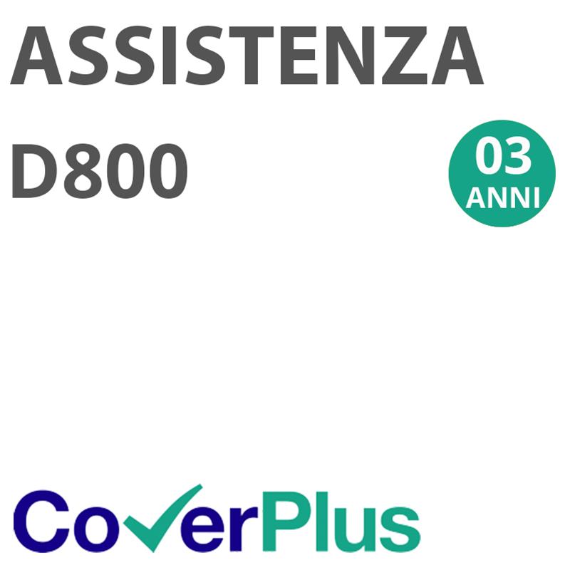 03 anni di assistenza CoverPlus Onsite per SureLab D800