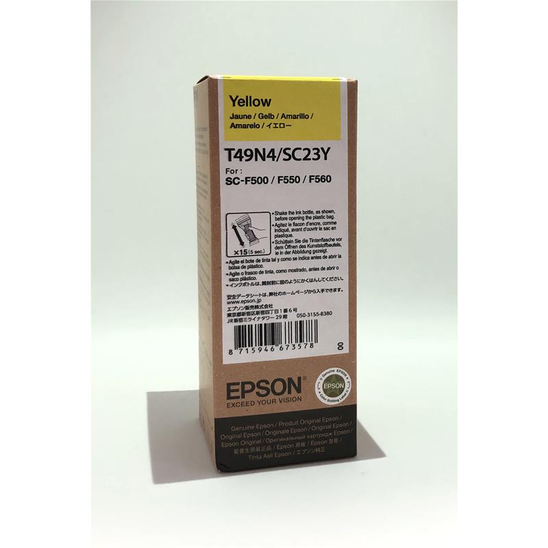 Cartuccia di inchiostro UltraChrome DS Fluo Yellow 140ml per EPSON SC-F501