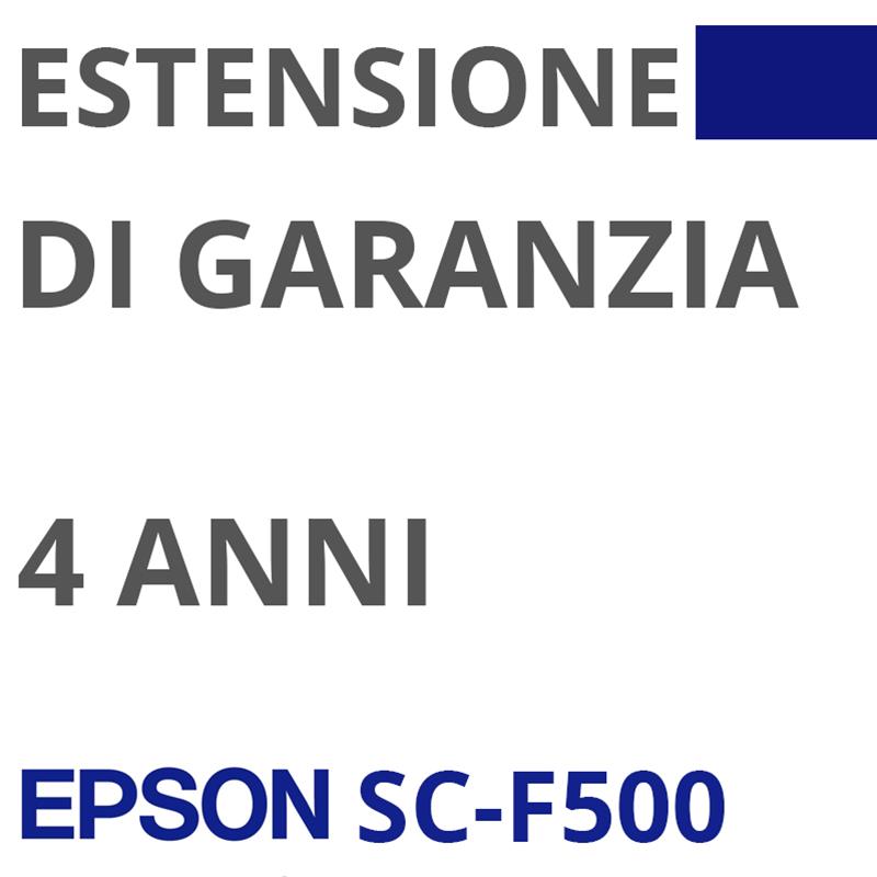 4 anni di assistenza CoverPlus Onsite per Epson SureColor SC-F500