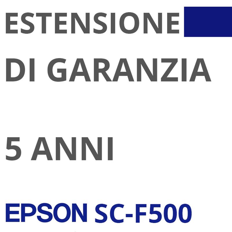 05 anni di assistenza CoverPlus Onsite per Epson SureColor SC-F500
