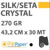 DigiPaper Crystal Premium Photo paper Silk Finishing 270g 43,2cm x 30mt