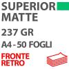Carta DigiPaper Superior Matte 237gr Fronte/Retro A4 50Fg