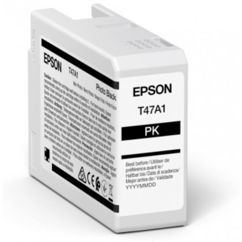 Cartuccia Epson PHOTO BLACK T47A1 ULTRACHROME PRO 10 INK 50ML per Epson SureColor SC-P900
