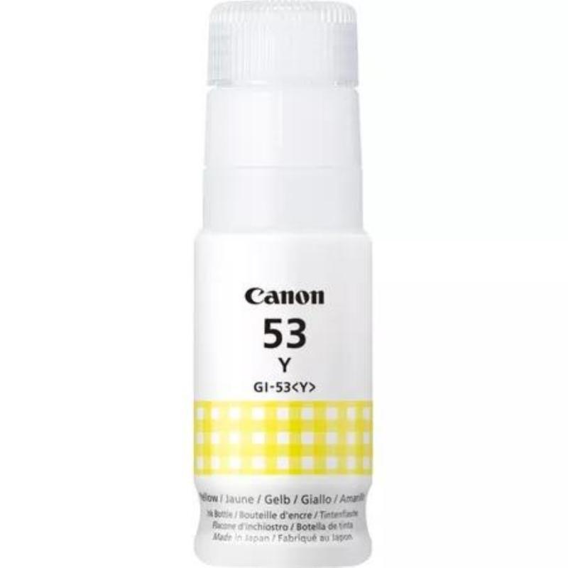 Cartuccia / Serbatoio d'inchiostro Canon GI-53Y Yellow/Giallo da 60ml per Canon MegaTank G550/G650