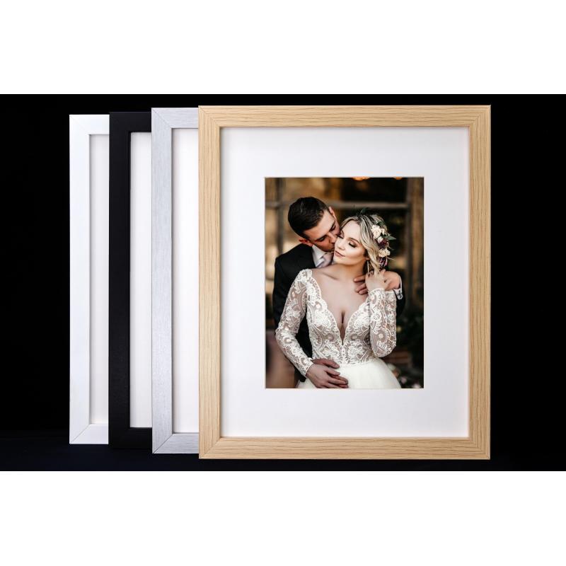 FineArt Frame AMALFI Cornici Foto in Legno con Passepartout alta