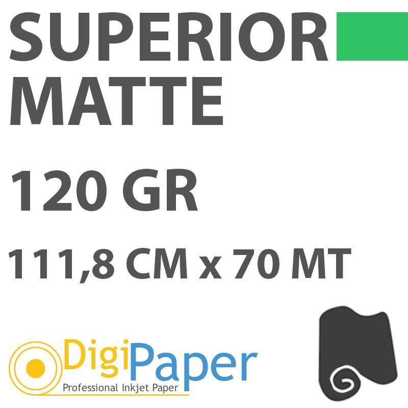 DigiPaper Superior Matte 120gr 111,8 cm x 70mt
